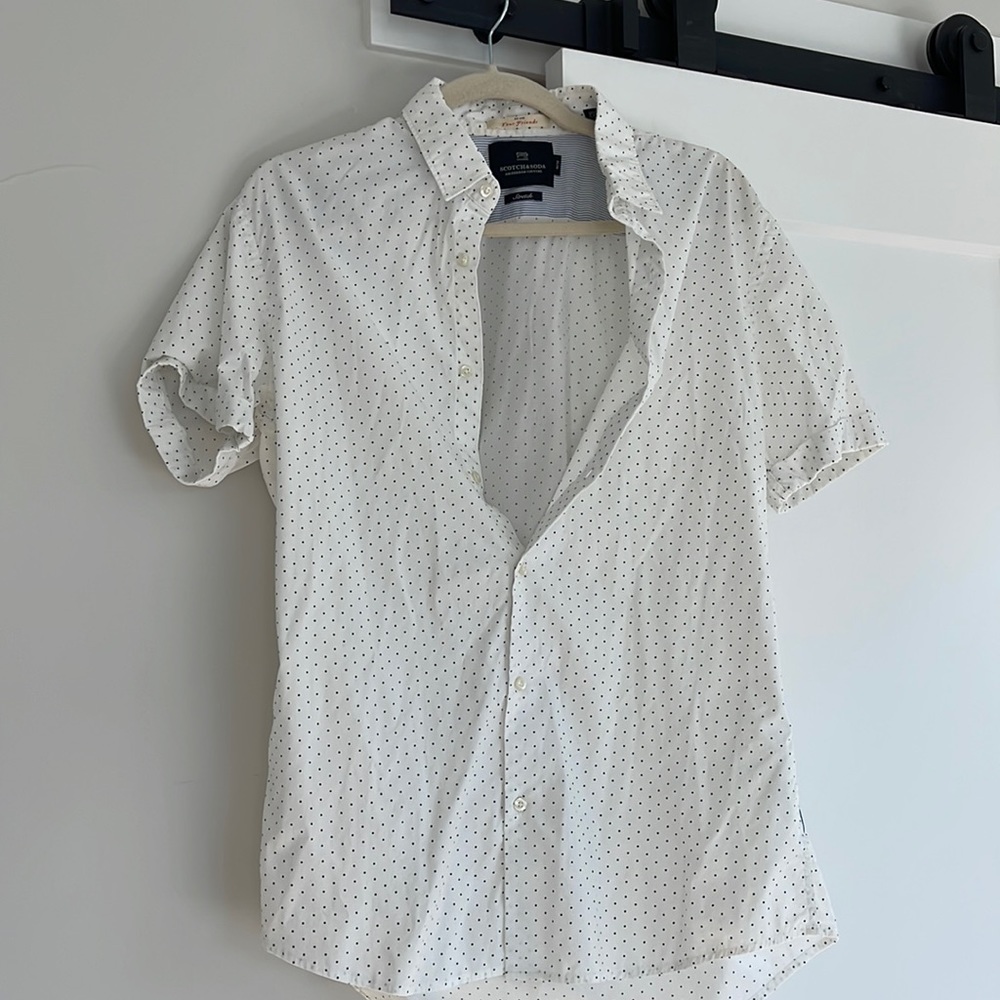 Scotch and Soda short sleeve button down